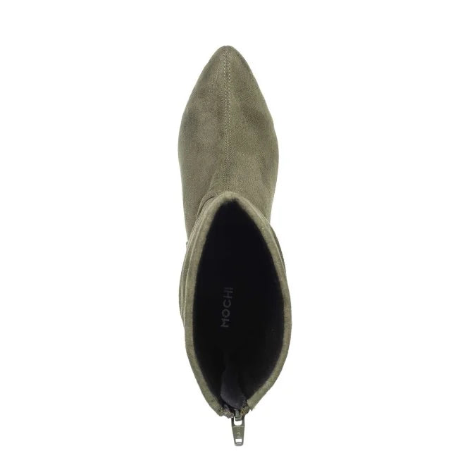 Women Olive Party Boots