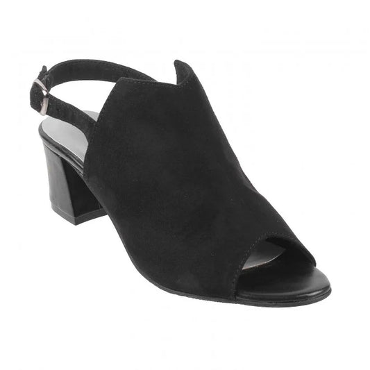 Mochi Women Black Casual Sandals