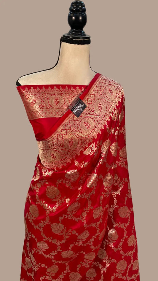 Banarasi Handloom Saree - All over jaal work